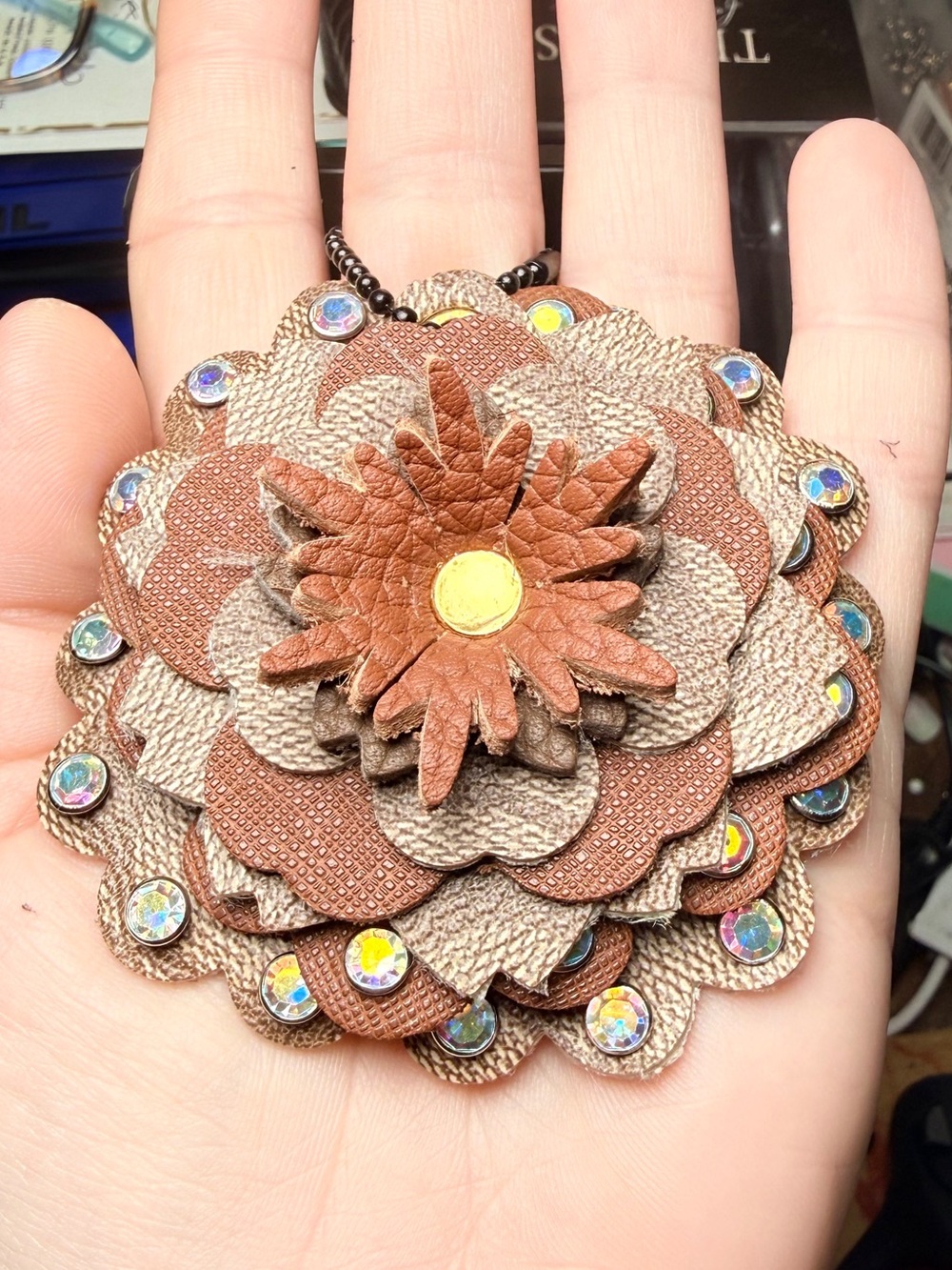 Handmade Floral Charm